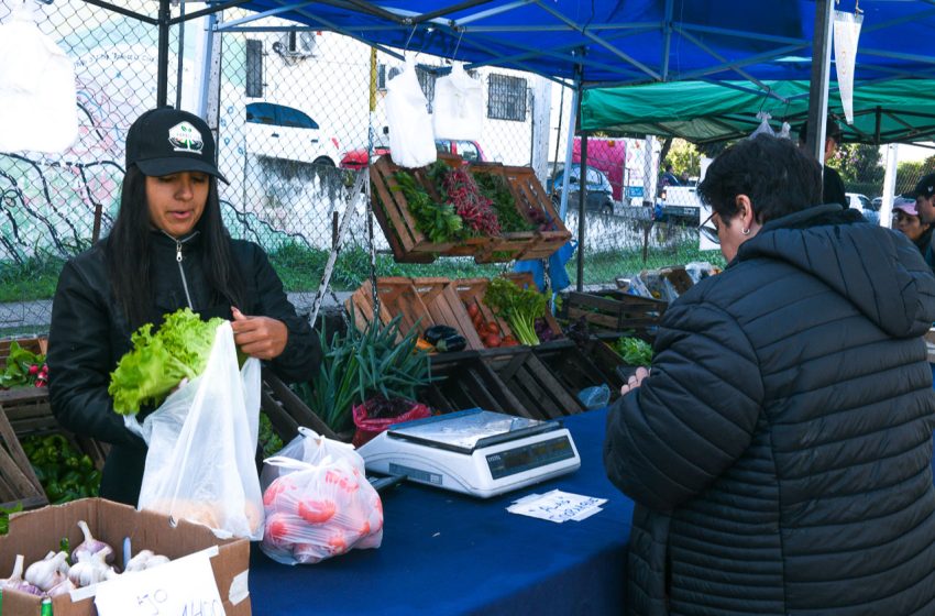  Vecinos adquirieron productos de la Feria en tu Barrio en Bajada Grande