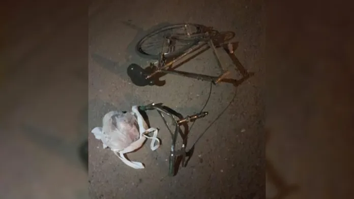  Nogoyá: Ciclista de 73 años fue chocado por un “delivery” y está gravemente herido