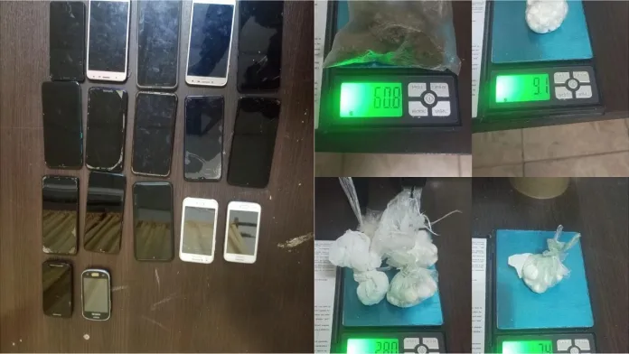  Secuestran drogas y 17 teléfonos celulares en la cárcel de hombres de Paraná