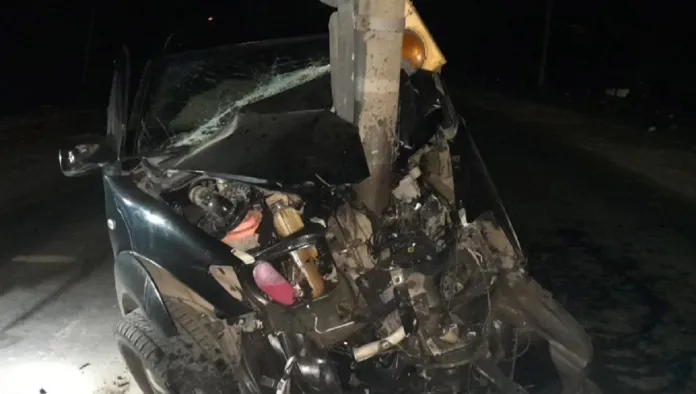  Victoria: Murió un hombre tras chocar contra una columna revelan su identidad