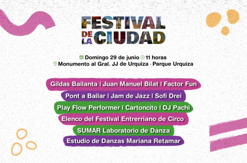  La Semana de la Ciudad cerrará este domingo con un gran festival en el Parque