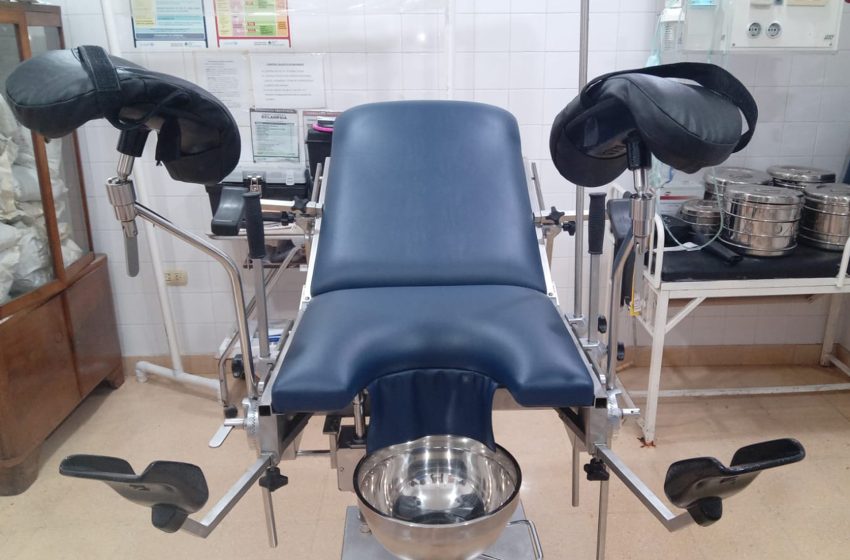  Se renovó la sala de partos en el hospital Fermín Salaberry de Victoria