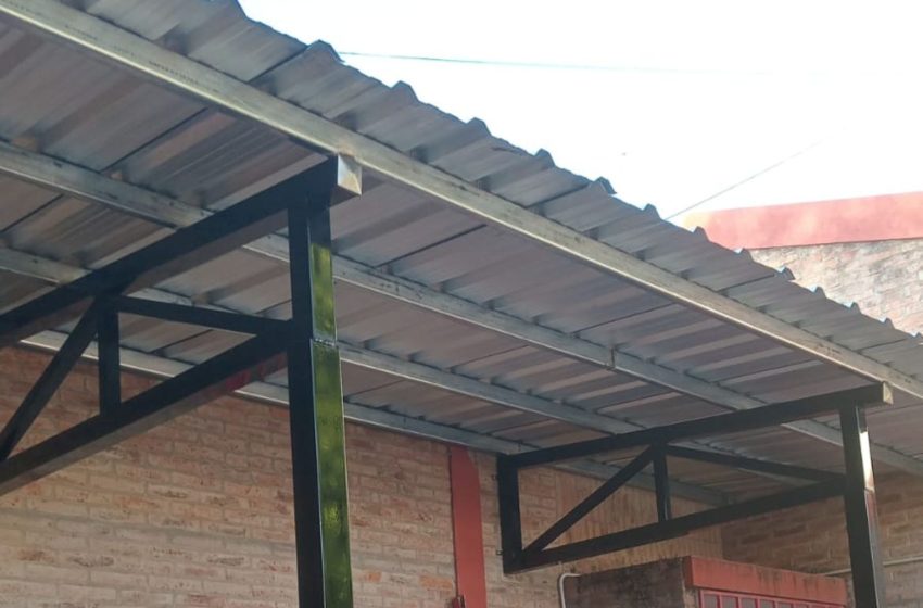  Refuerzan la infraestructura en la escuela Integral N° 3 Tobar García de Paraná