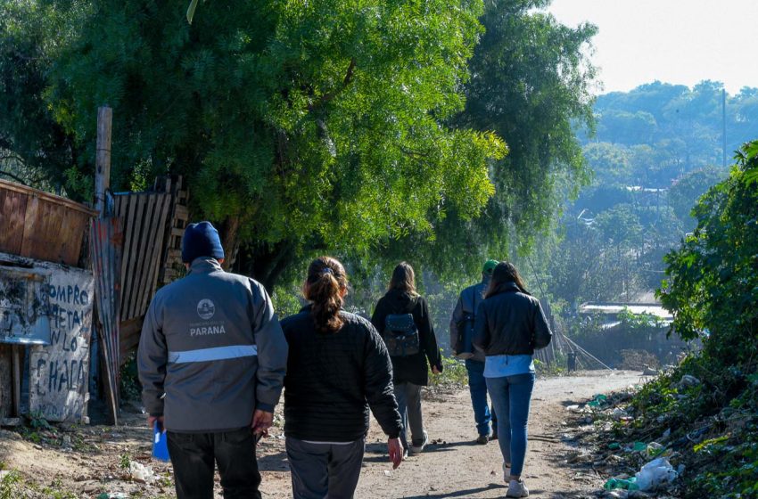  Se realiza un operativo sociosanitario en el oeste de la ciudad
