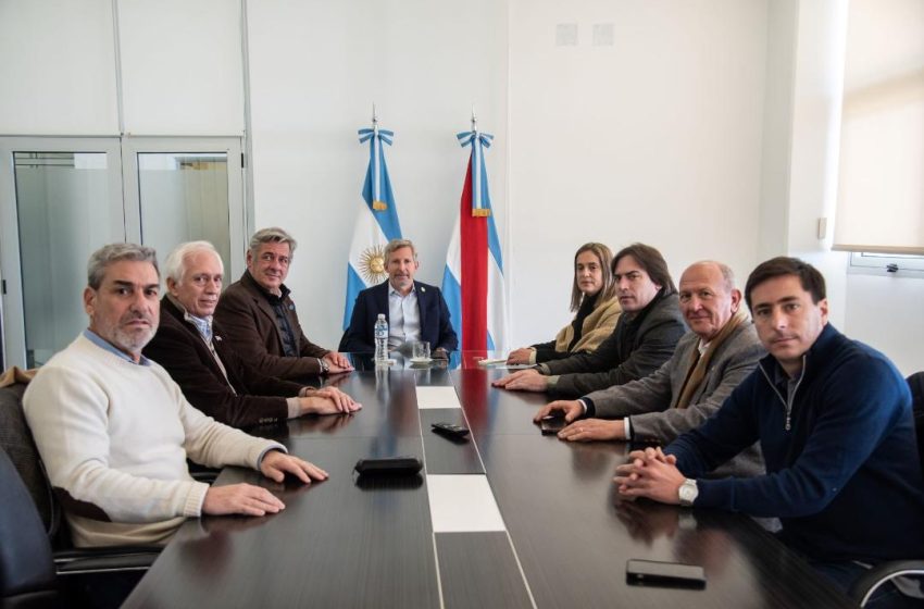  Frigerio recibió a la Mesa de Enlace y reafirmó su apoyo al sector