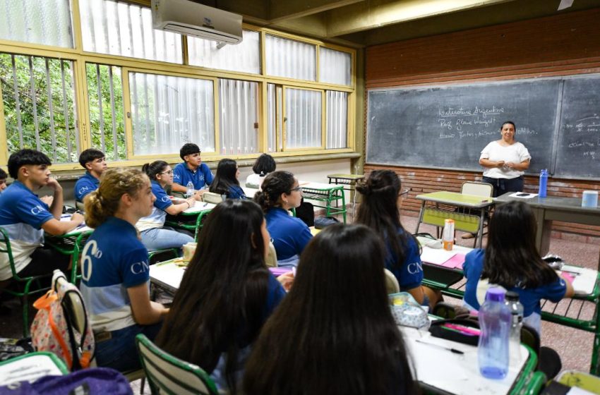  Entre Ríos lanza un programa para prevenir el abandono escolar en escuelas secundarias