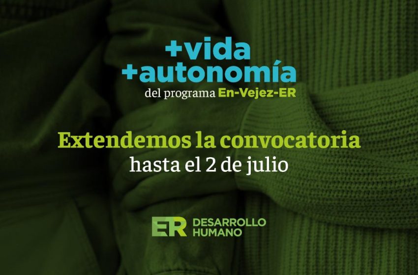  Extienden la convocatoria al programa destinado a la promoción del envejecimiento activo