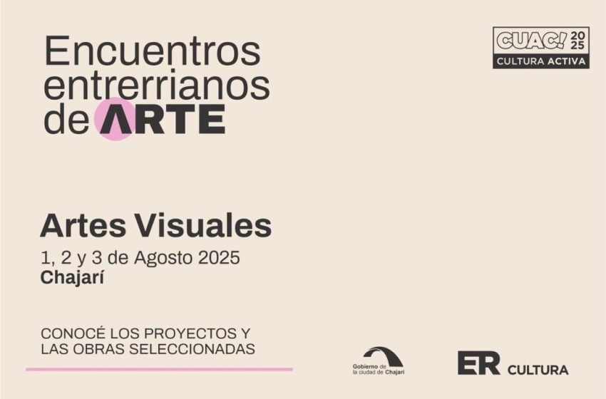  Difundieron los proyectos seleccionados para el Encuentro Entrerriano de Artes Visuales