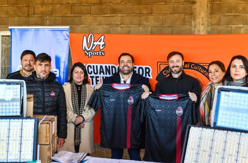  Enersa entregó materiales eléctricos a instituciones deportivas en Concordia