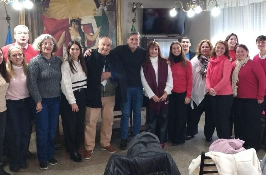  Visita del presidente de la CALCME a la Sociedad Italiana