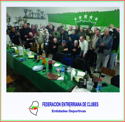  La Federación de Clubes acompañó un emotivo homenaje a los veteranos del Club Unión de Crespo