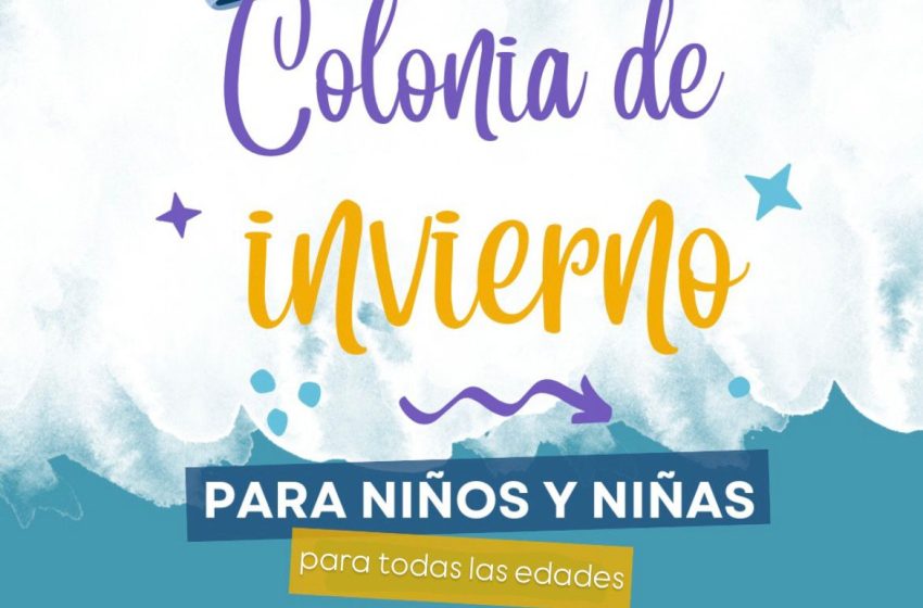  Ya se viene la Colonia de Vacaciones de Invierno en San Gustavo