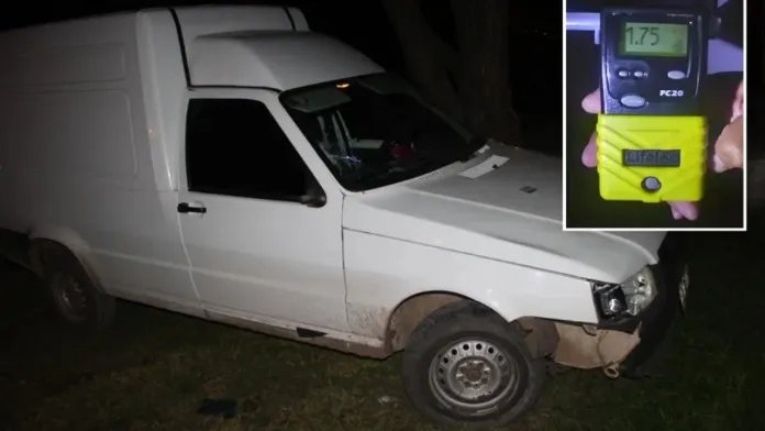  Villaguay: Conductor borracho atropelló a una pareja y un bebé y dejó gravemente herido a un joven