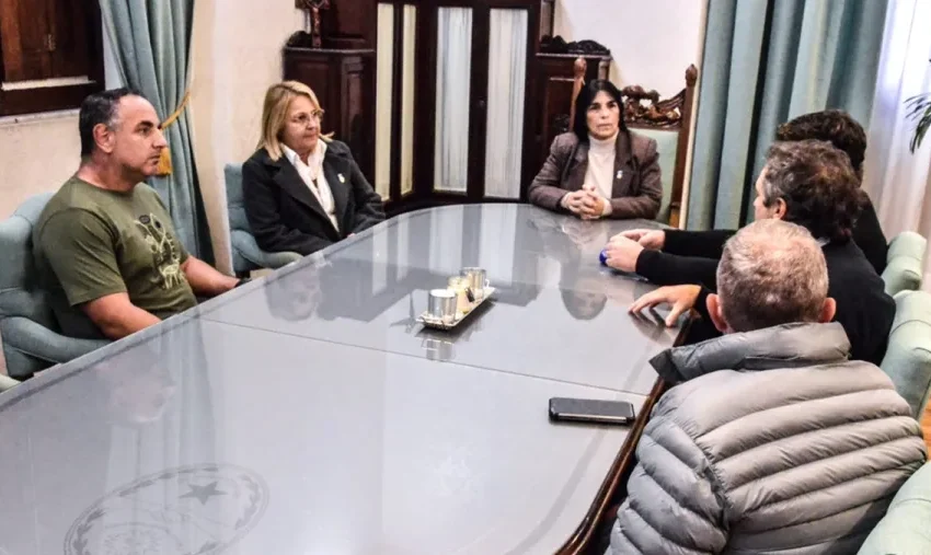  La Vice gobernadora Alicia Aluani recibió a dirigentes de la UER con miras al Seven de la República