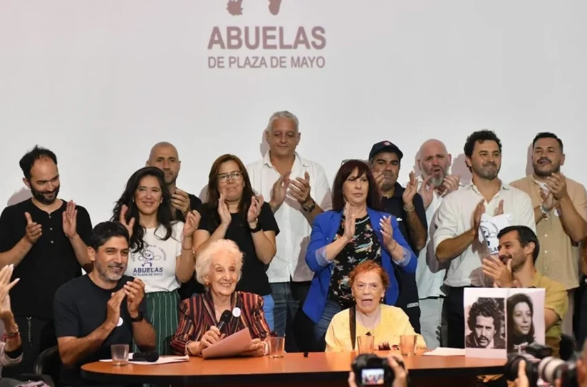 Abuelas de Plaza de Mayo anunció la aparición del nieto 140