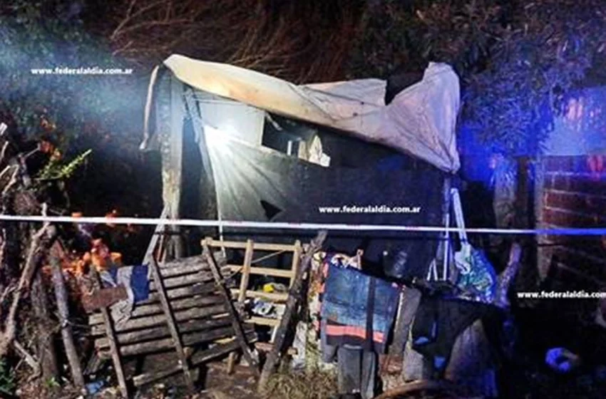  Hombre murió en incendio tras prender una fogata para calentarse en Federal