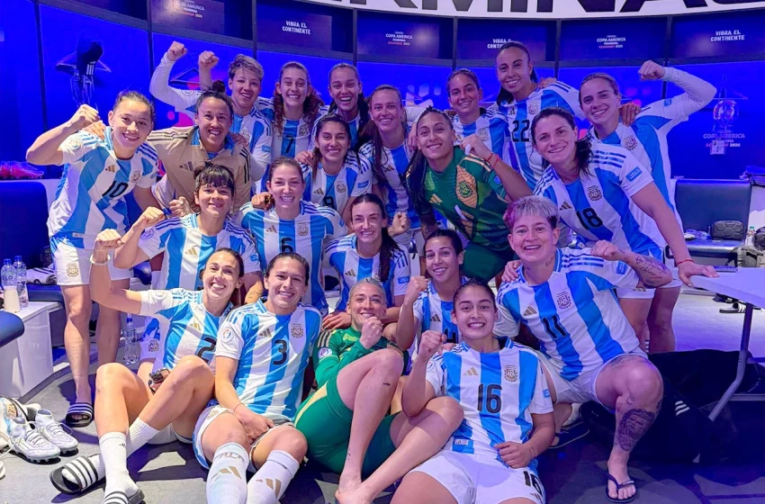  Con una entrerriana nuevo triunfo de Argentina en la Copa América Femenina: Venció 2-1 a Chile y lidera la Zona A