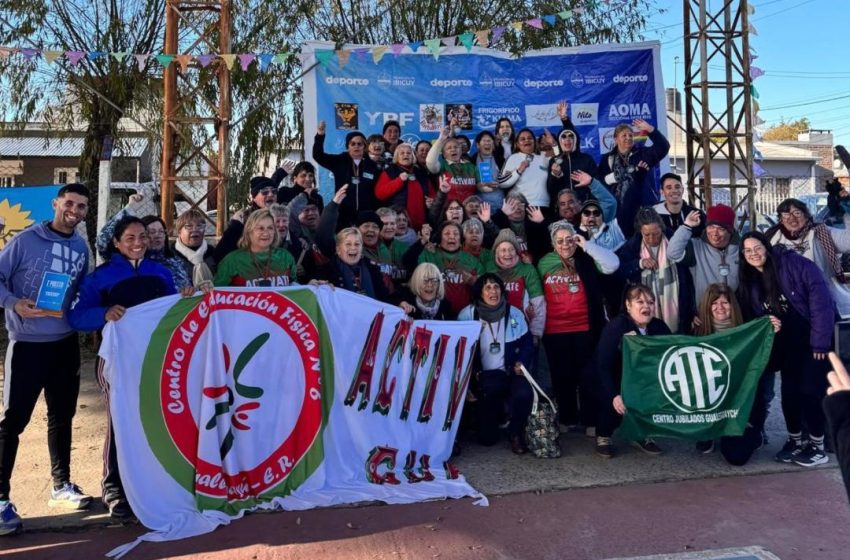  La provincia impulsa el deporte social con el 1° Encuentro Provincial de Adultos Mayores en Ibicuy