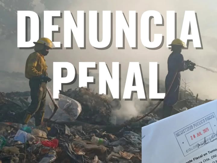  Grave denuncia penal contra el intendente de Colón por contaminación y abandono de persona