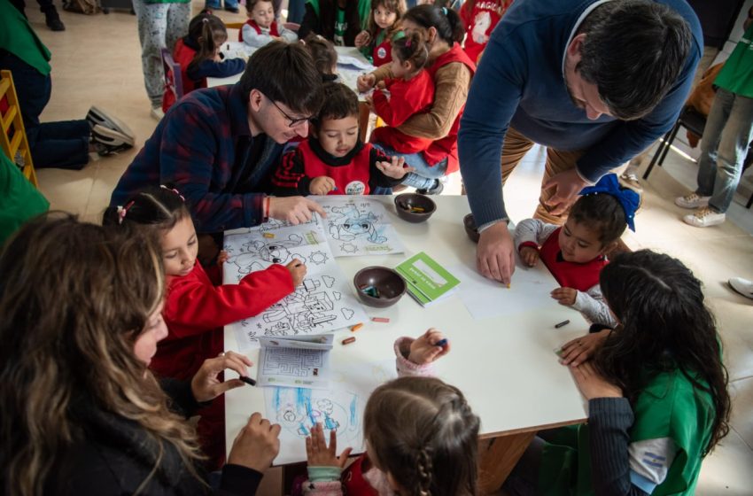  Voluntarios ER recorrió la provincia y cerró en Gualeguay el mes de las Infancias