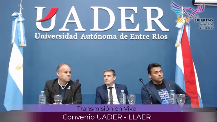  La UADER firmó un convenio con La Libertad Avanza para dar una cátedra de “pensamiento liberal”