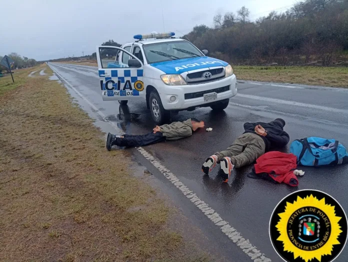  Fuga frustrada, secuestro de arma y dos detenidos en Paso Telégrafo