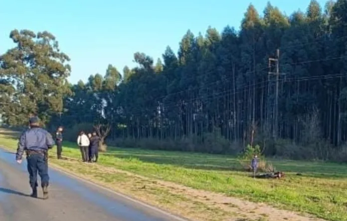  Joven motociclista sufrió una amputación parcial tras grave accidente en el acceso a Federación