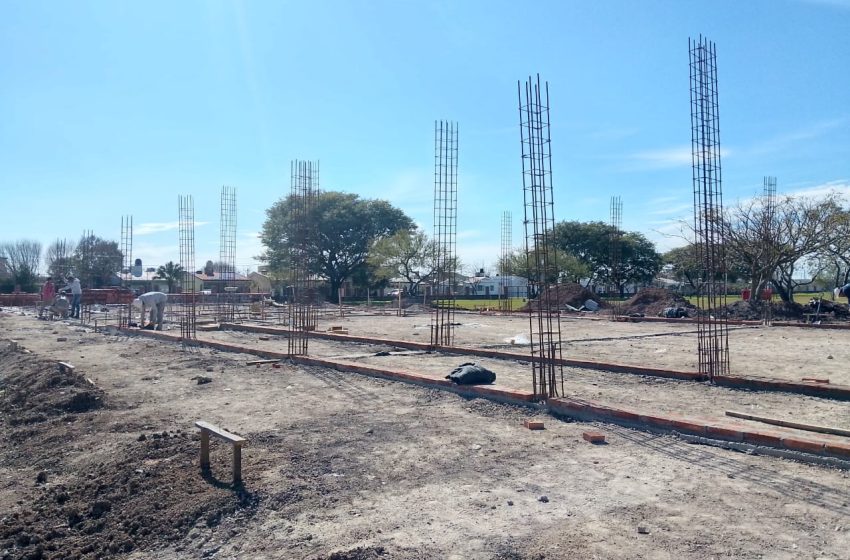  Avances en la obra del Centro Municipal de Convenciones de Cerrito