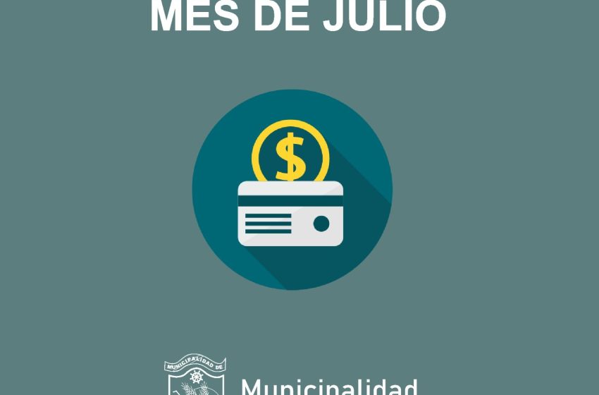  San Gustavo: Pago de haberes mes de julio