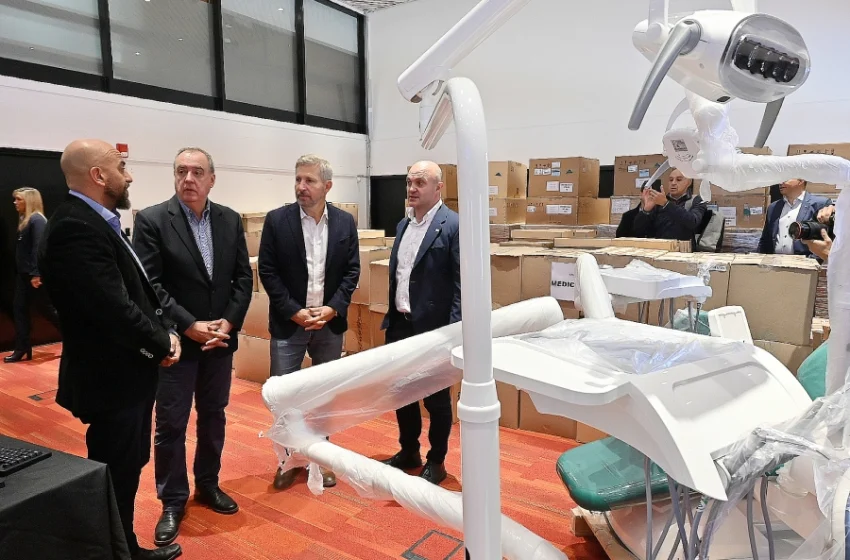  Frigerio recibió insumos y equipamiento de CTM por más de 3.000 millones de pesos
