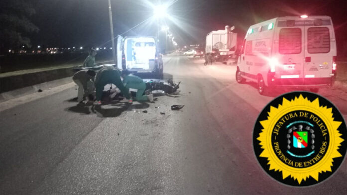  Siniestro vial en acceso a Concepción del Uruguay