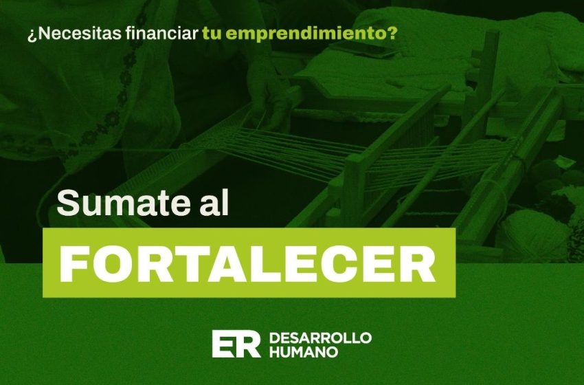  Se abre la convocatoria al programa Fortalecer para acompañar emprendedores entrerrianos