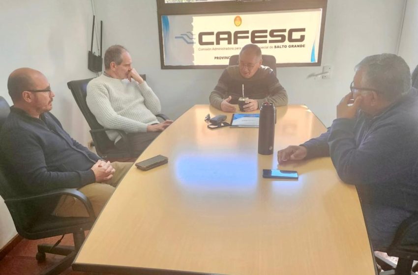  El Gobierno de Entre Ríos y Cafesg avanzan en acciones conjuntas para el progreso deportivo