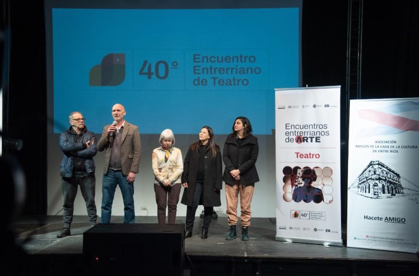  Presentaron la programación del Encuentro Entrerriano de Teatro