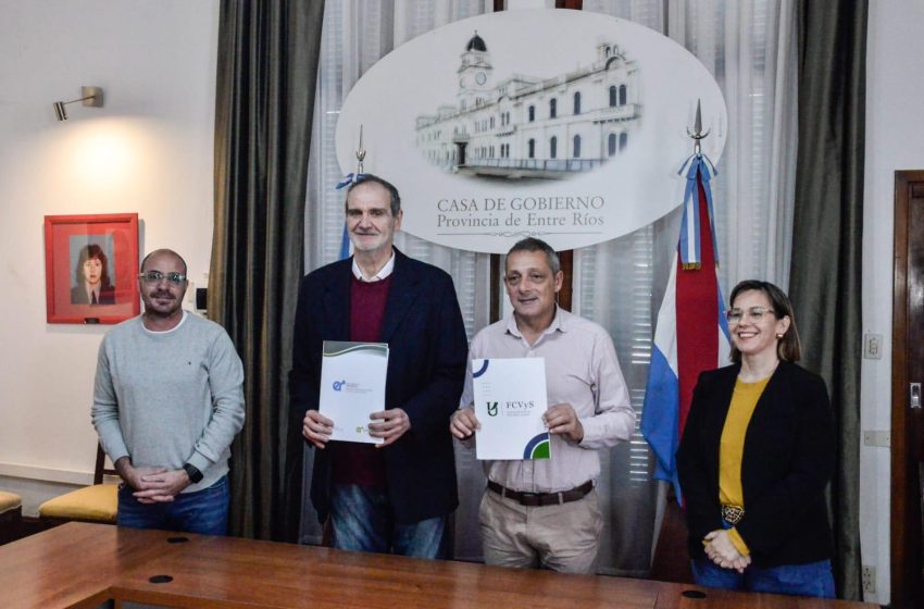  El Gobierno entrerriano y Uader firmaron un convenio para la Maratón Micaela García