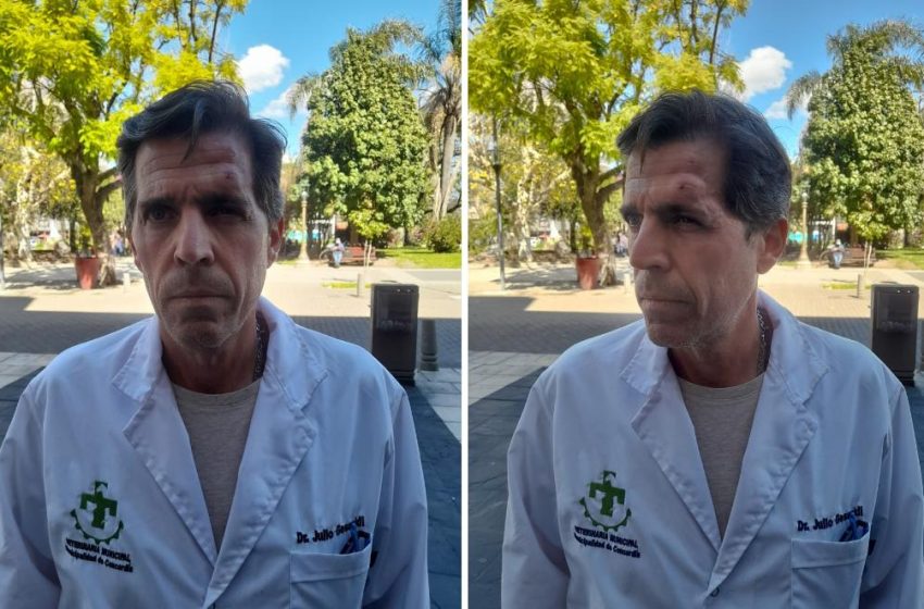  Concordia: Repudiable agresión al jefe del departamento de veterinaria