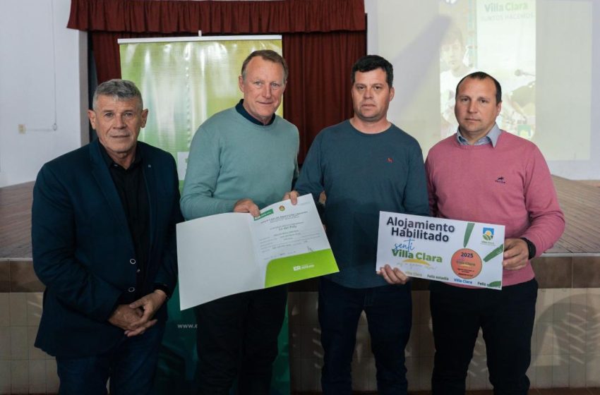  Se entregó el certificado de homologación al primer alojamiento turístico de Villa Clara
