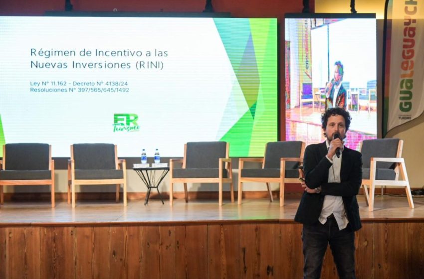  Entre Ríos promociona el Régimen de Incentivos a las Nuevas Inversiones en foros turísticos