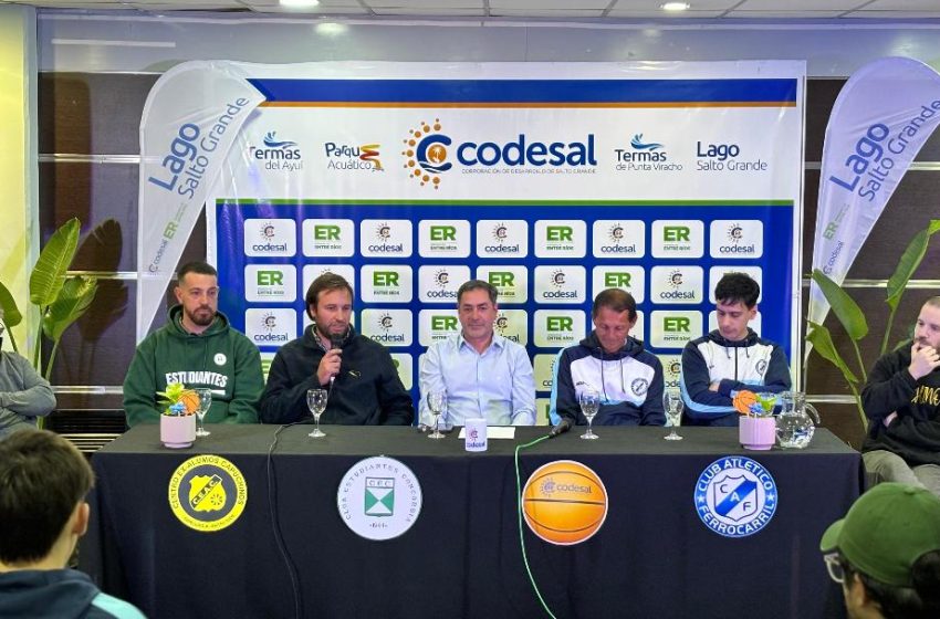  Codesal fue escenario de la presentación de los equipos concordienses que jugarán el Prefederal