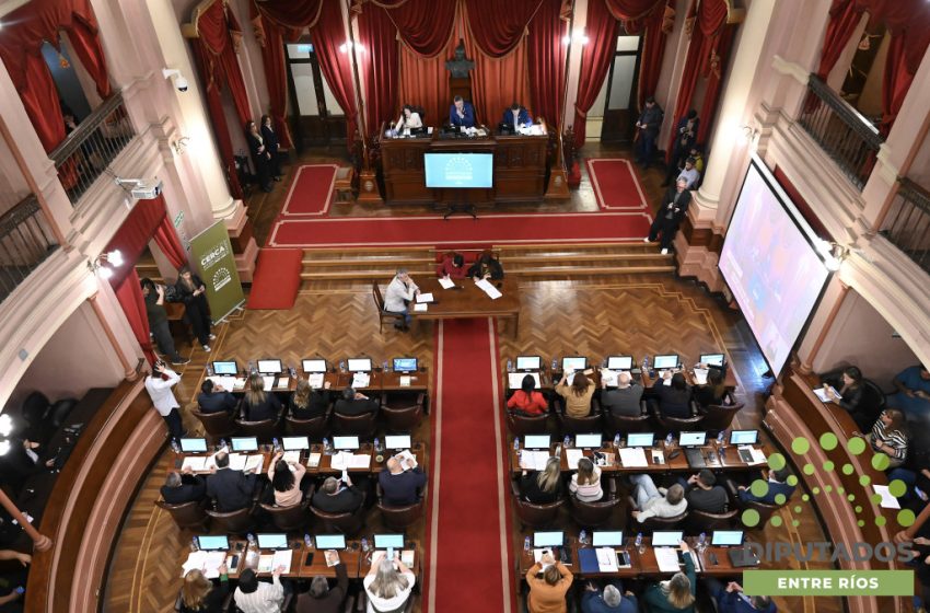  En sesión especial la Cámara de Diputados aprobó importantes iniciativas