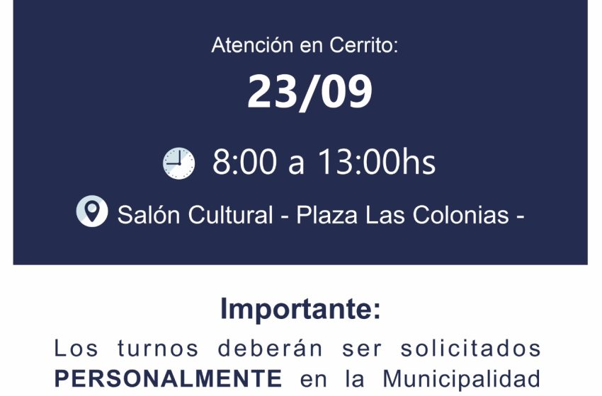 ANSES atenderá en Cerrito