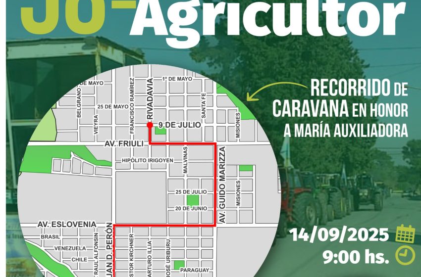  San Benito: 58° Fiesta del Agricultor: Caravana de Tractores, Maquinarias Agrícolas y Agrupaciones Tradicionalistas