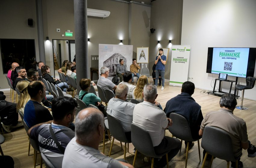  Consejo Paranaense del Deporte: Presentaron el nuevo Régimen de Habilitación de Clubes