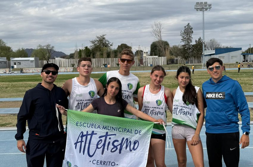  Cerrito presente en la Copa Nacional de Atletismo U18 – San Luis