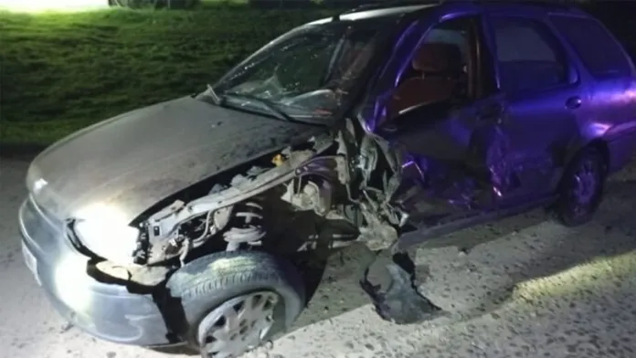  Chocaron dos autos de frente en la ruta 39 y tres lesionados fueron trasladados al hospital