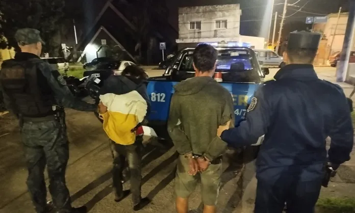  Tres detenidos por distintos robos durante la madrugada en casas de Paraná