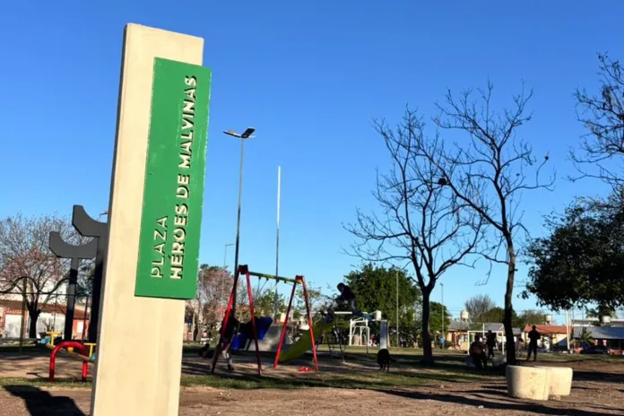  La Municipalidad inaugura este viernes la puesta en valor de la plaza Héroes de Malvinas