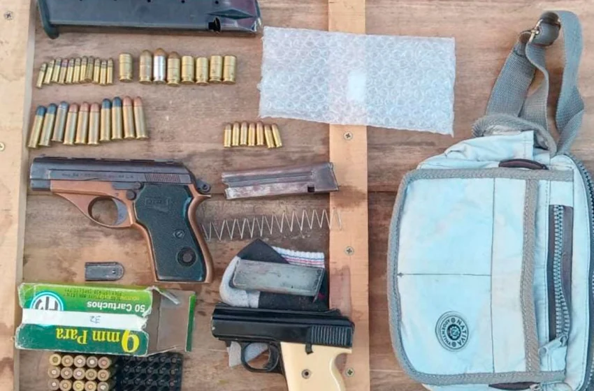  Allanamientos en Paraná: Incautaron armas de fuego y cartuchería en dos viviendas