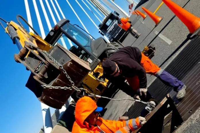  Habrá tránsito reducido durante un día en el puente Victoria-Rosario