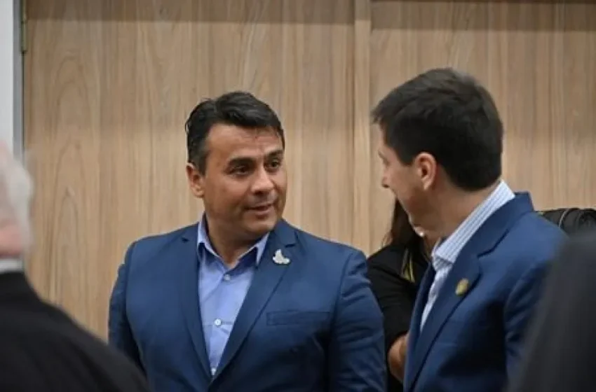  Andrés Laumann dio el presente en la “Muestra de la Construcción” organizada por Camarco